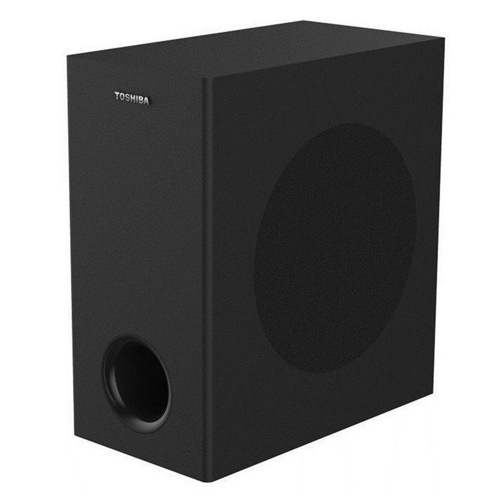 ساوند بار لاسلكي 200 واط من توشيبا، 2.1 قناة، TS218 - أسود