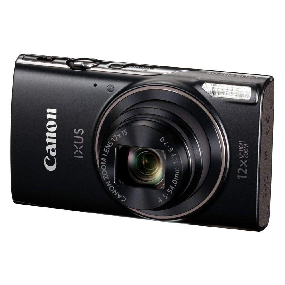 Canon IXUS 285 HS Compact Digital Camera, 1076C001AA – Black 