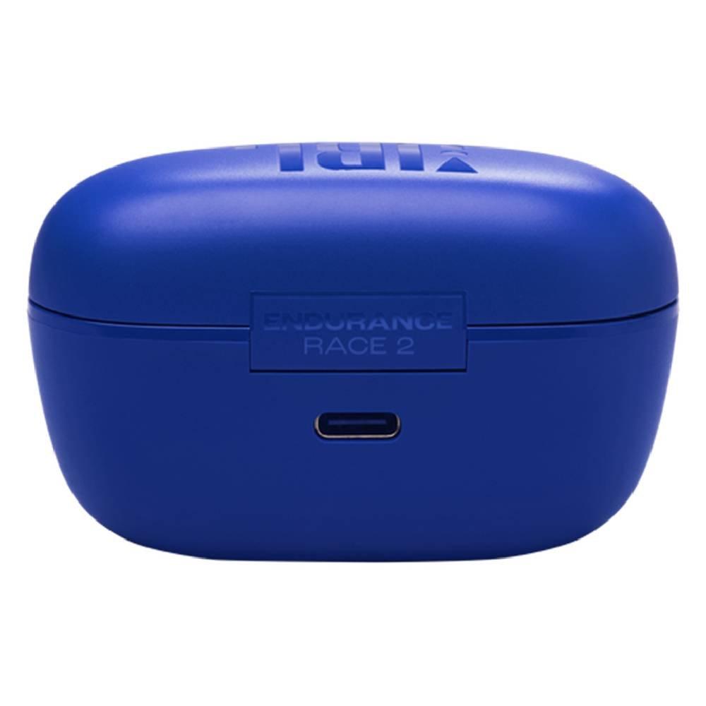 JBL Endurance Race 2 Twins True Wireless Earphone, JBLENDURACE2BLU - Blue