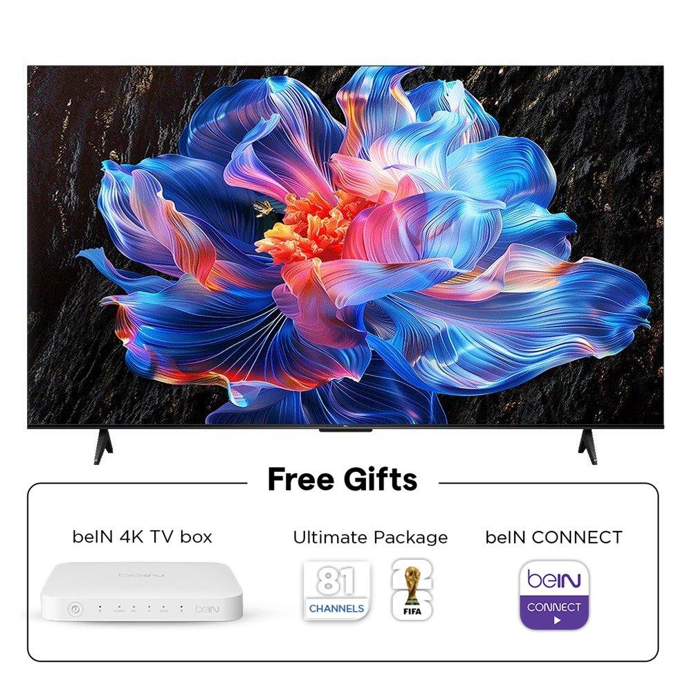 TCL 75 inch 4K LED Google TV, 75P6K – Black