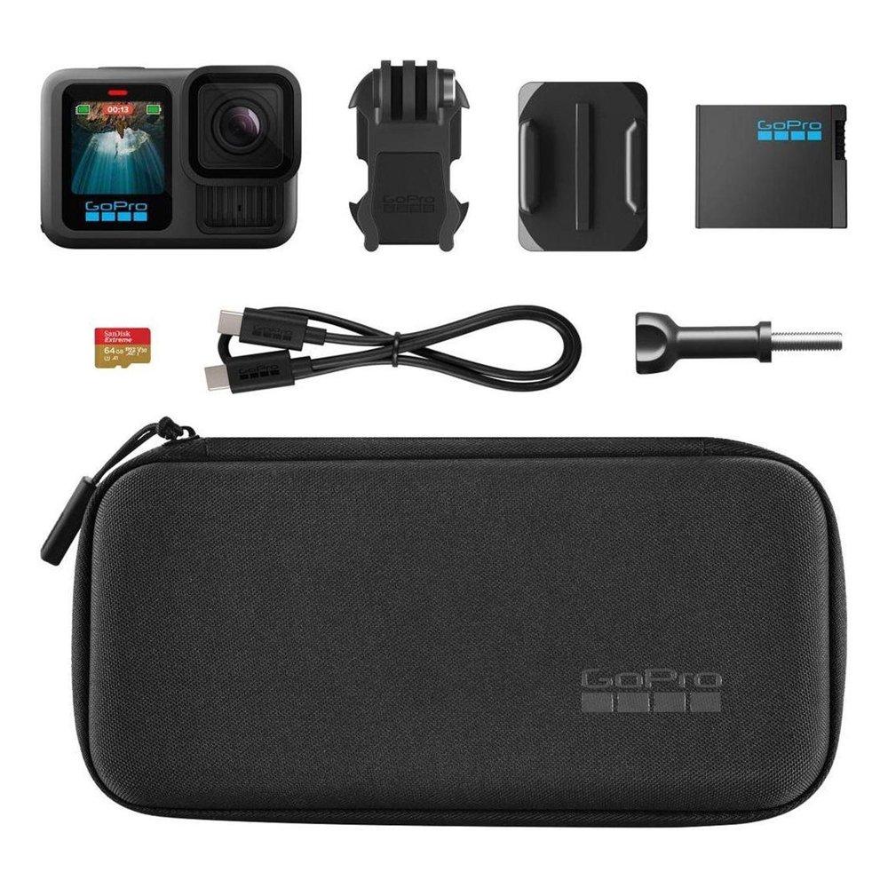 GoPro Hero 13 Action Camera Bundle, CHDSB-131-RT – Black 