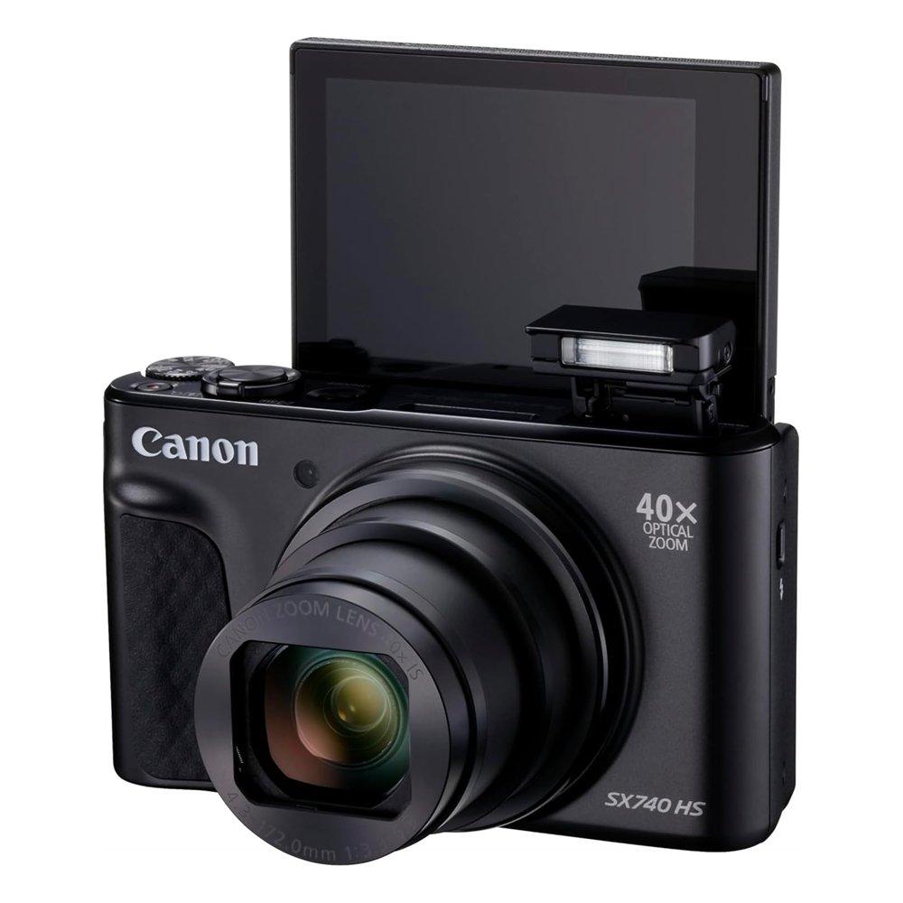 Canon PowerShot SX740 HS Lite Edition Camera, 2955C039AA – Black 