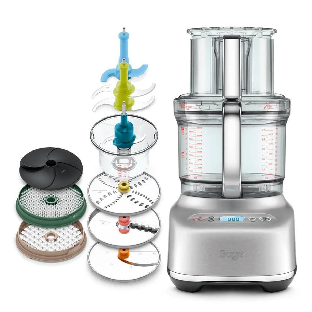 Sage Paradice 16 Food Processor, 900W, 3.6L, BFP838 - Stainless Steel