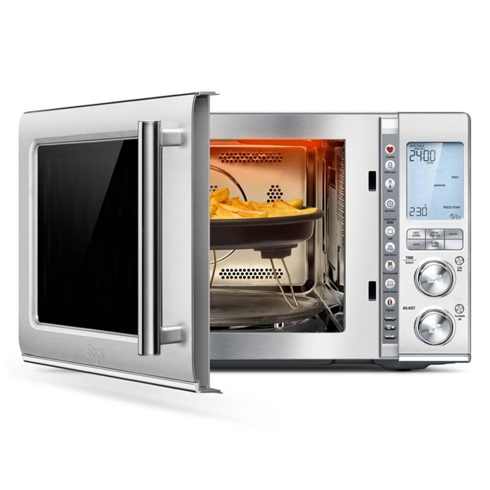 Sage Combi Wave 3 in 1 Microwave, 1100W, 32 Liter, BMO870 - Stainless Steel