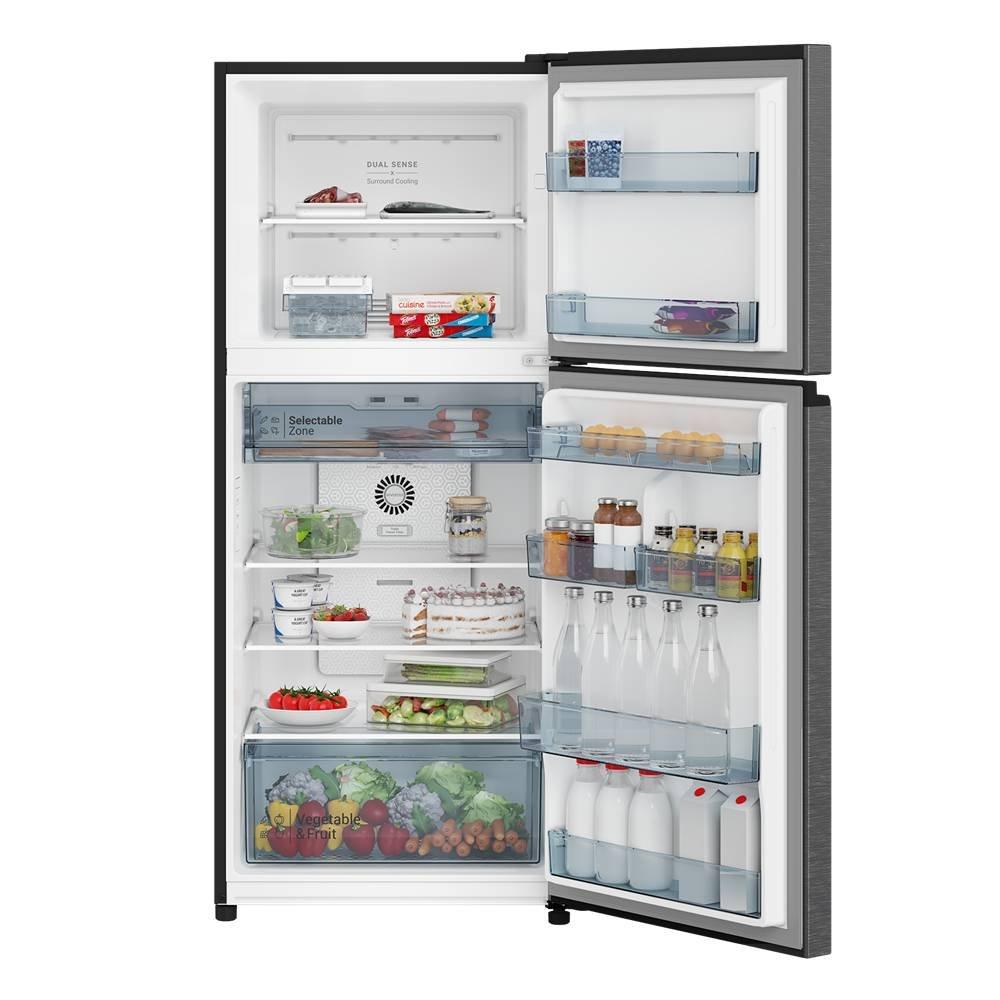 Hitachi Top Freezer Refrigerator, 344L, 13CFT, HRTN6379SXKW – Inox