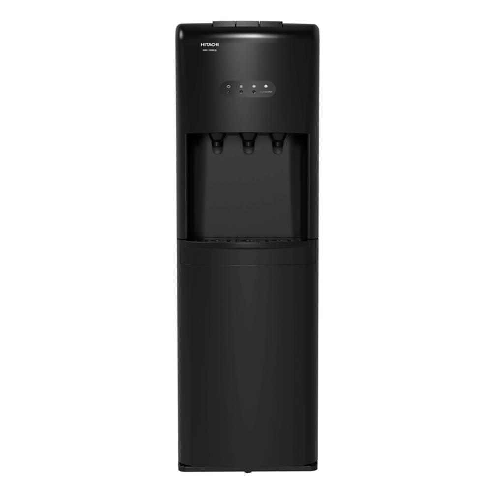 Hitachi Top Loading 3 Taps Water Dispenser with Cabinet, HWD-15000(B) - Black