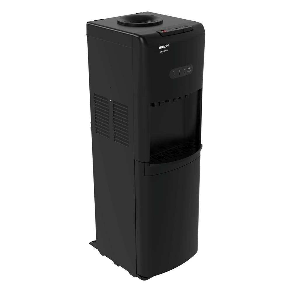 Hitachi Top Loading 3 Taps Water Dispenser with Cabinet, HWD-15000(B) - Black