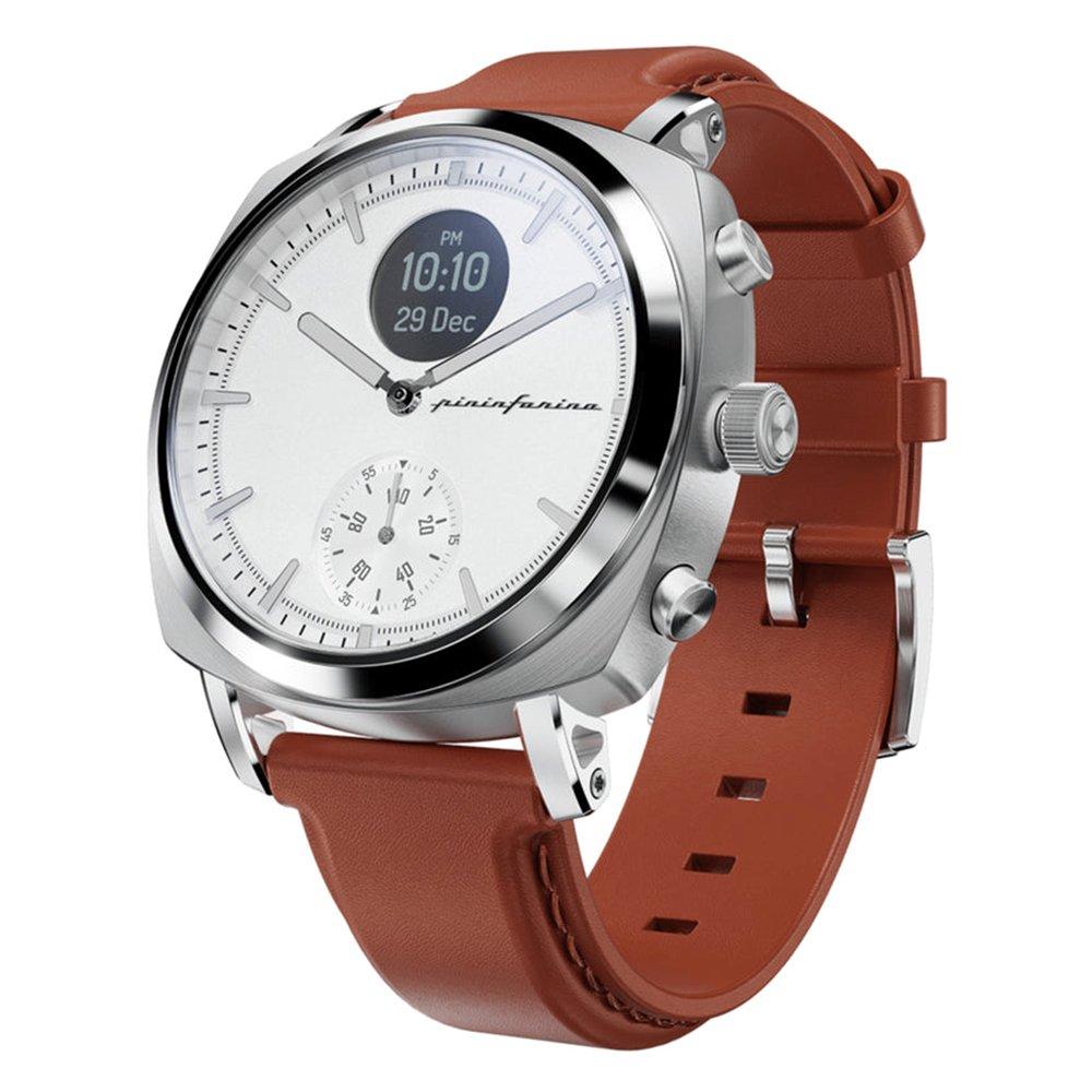Pininfarina Senso Hybrid Men’s Smart Watch, 44mm, PMH01A-01 – Brown