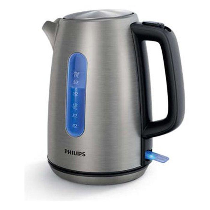 Philips Viva Collection Bundle of 1.7L Kettle + Full Metal Toaster