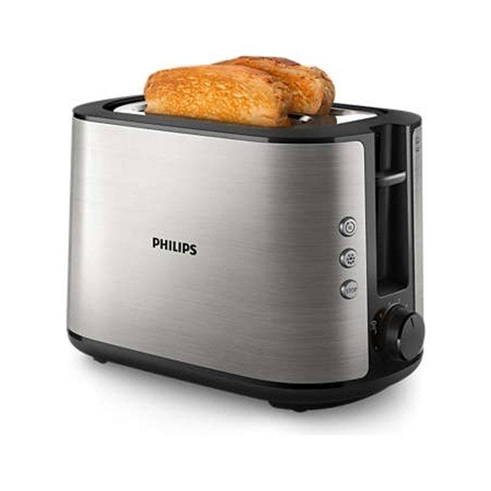 Philips Viva Collection Bundle of 1.7L Kettle + Full Metal Toaster