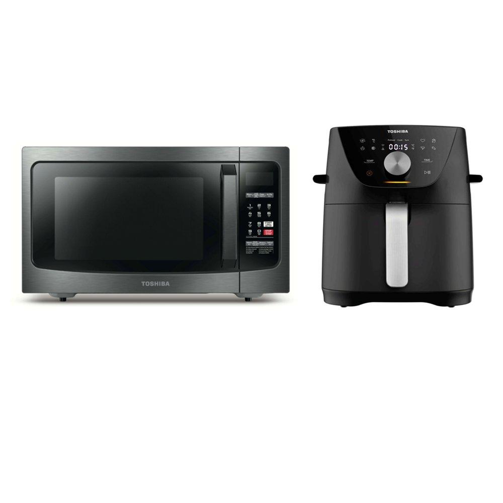 Toshiba Bundle of 42 L Convection Microwave Oven + 7.4 L Air Fryer