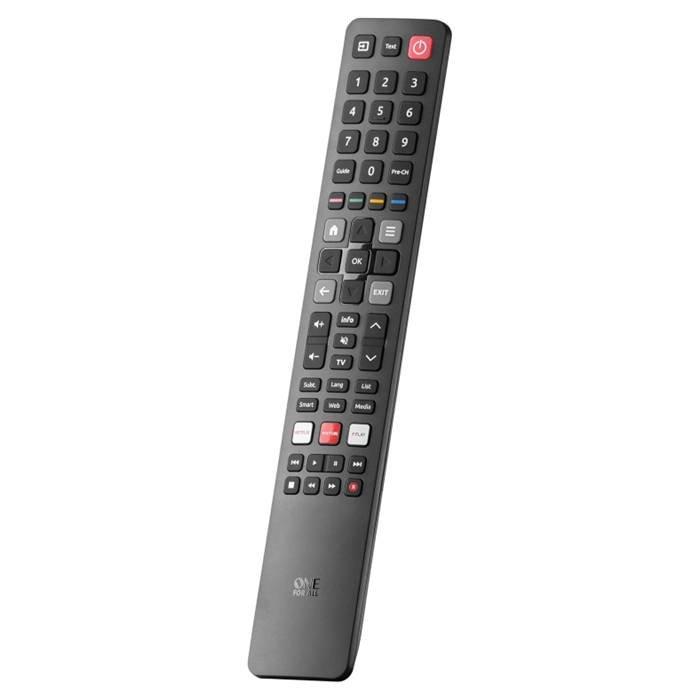 ONE FOR ALL TCL TV Remote, URC4922 - Black