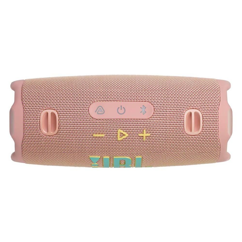JBL Charge 6 Portable Bluetooth speaker, JBLCHARGE6PINK – Pink