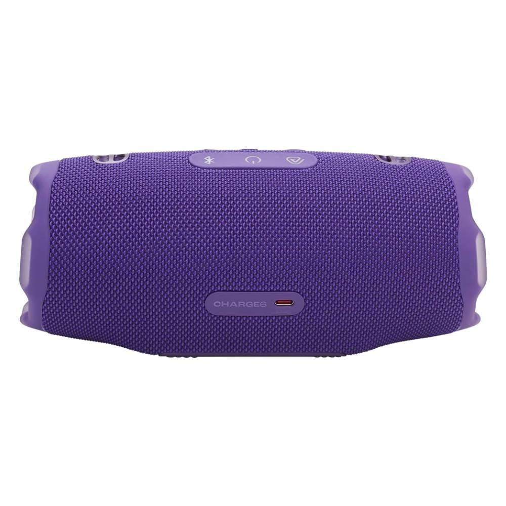 JBL Charge 6 Portable Bluetooth speaker, JBLCHARGE6PUR – Purple
