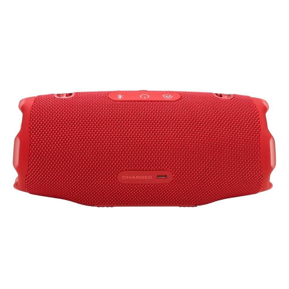 JBL Charge 6 Portable Bluetooth speaker, JBLCHARGE6RED – Red