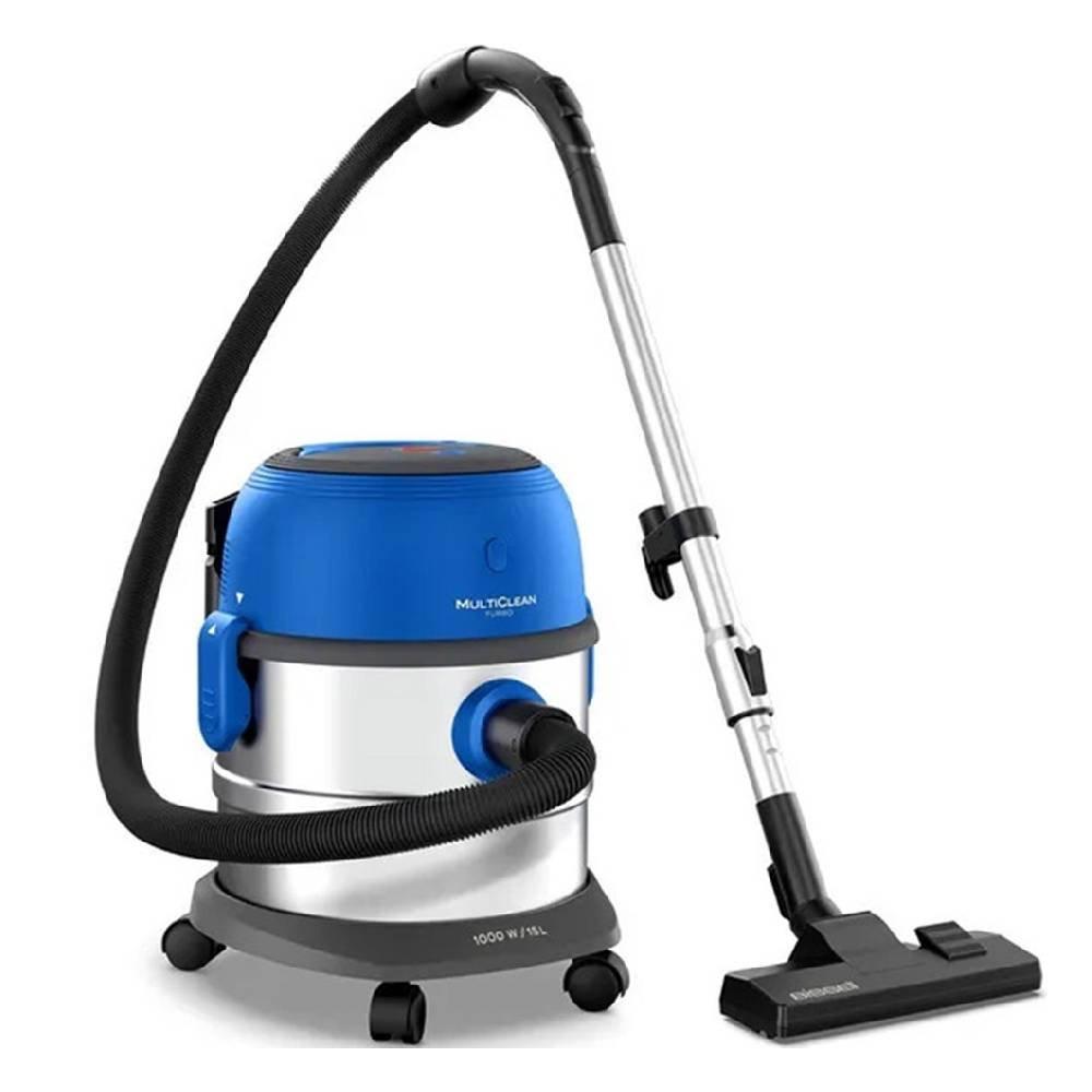 Bissell 4113 Multiclean Turbo Drum Vacuum Cleaner, 1000 W, 15 L - Silver & Blue