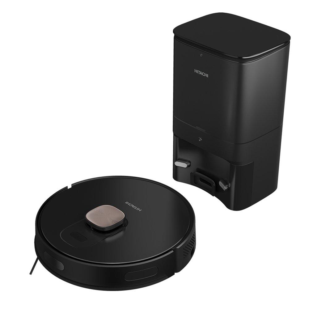 Hitachi Robotic Vacuum Cleaner, 20W, 0.4 L, RV-X20DP BKCG – Black