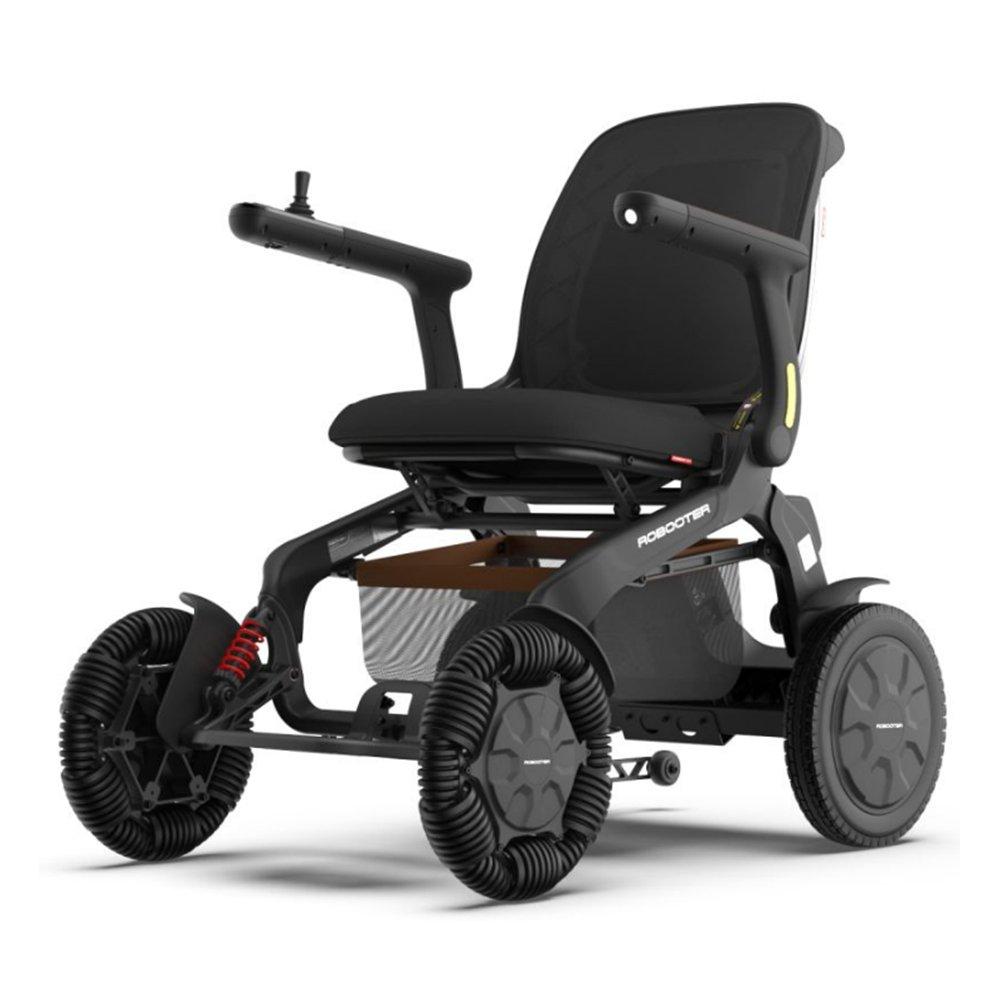 كرسي متحرك كهربائي روبوتر E60 برو-A - أسود