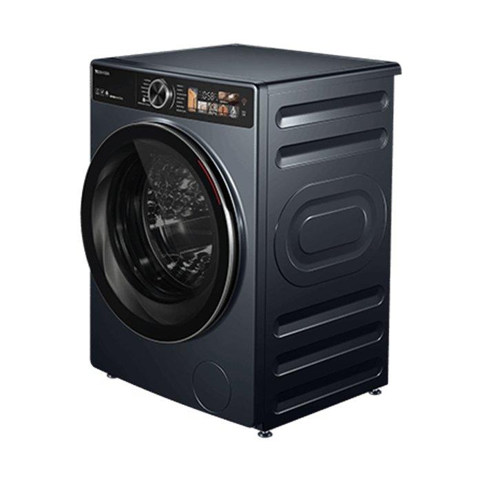 غسالة توشيبا تحميل أمامي، سعة غسيل ١٠.٥ كجم، سعة تجفيف ٧ كجم، TWDT25BZU115MWBMG - رمادي