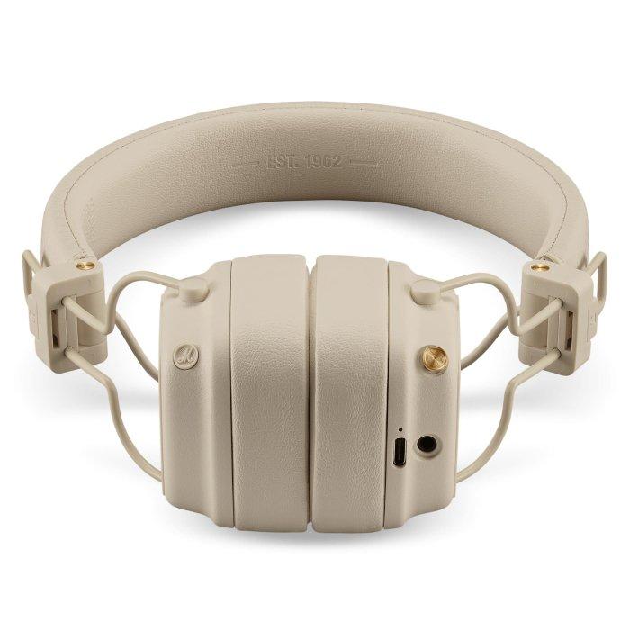 Marshall Major V On-Ear Headphones, 1006833 - Cream