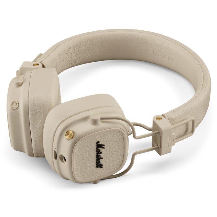 Marshall Major V On-Ear Headphones, 1006833 - Cream