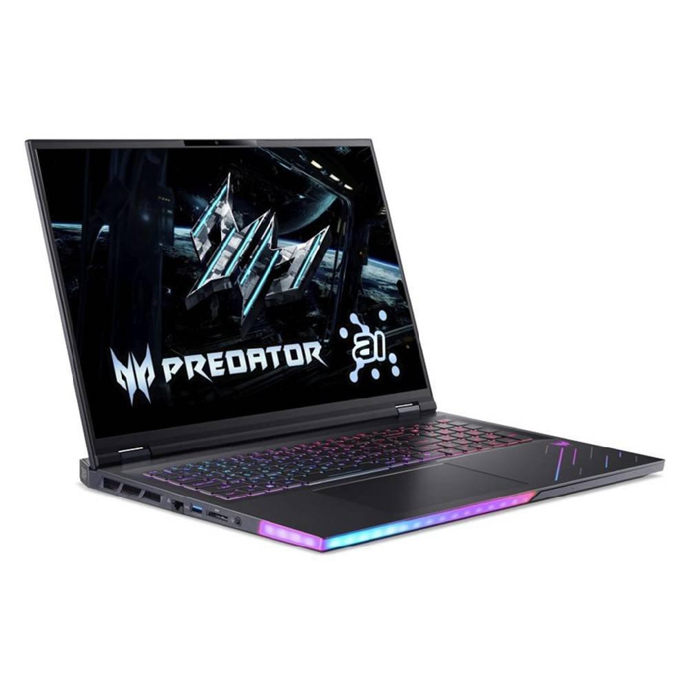 Acer Predator Helios 18 Gaming Laptop,Intel Core Ultra 9, 96GB RAM, 1TB SSD, NVIDIA GeForce RTX 5080, 18-inch, Windows 11 Home, NH.QVYEM.005 – Black