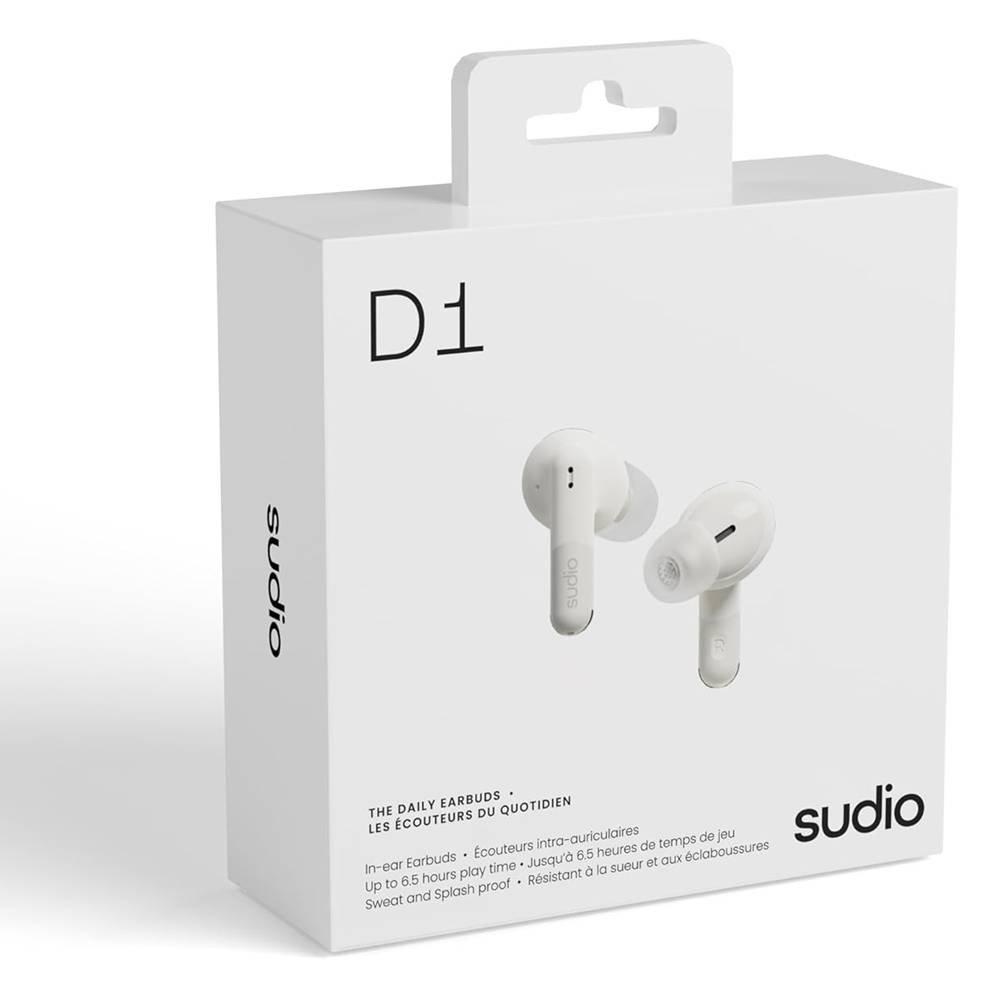 Sudio D1 In-Ear True Wireless Headphone - White