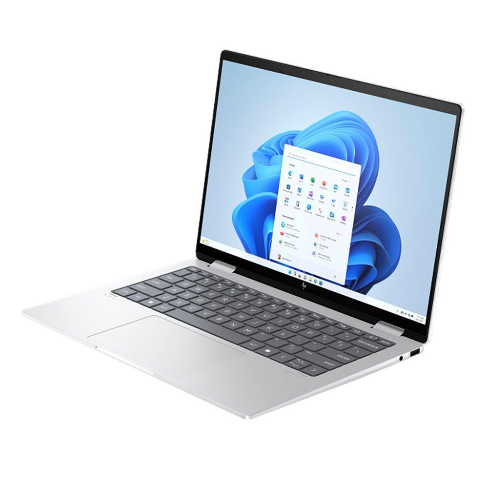 HP Envy x360 2-in-1 Convertible Laptop, AMD Ryzen™ 7 8840HS, 16GB RAM, 1TB SSB, 14” OLD, AMD Radeon Integrated Graphics, Windows 11 Home, 14-fa0025ne - Silver