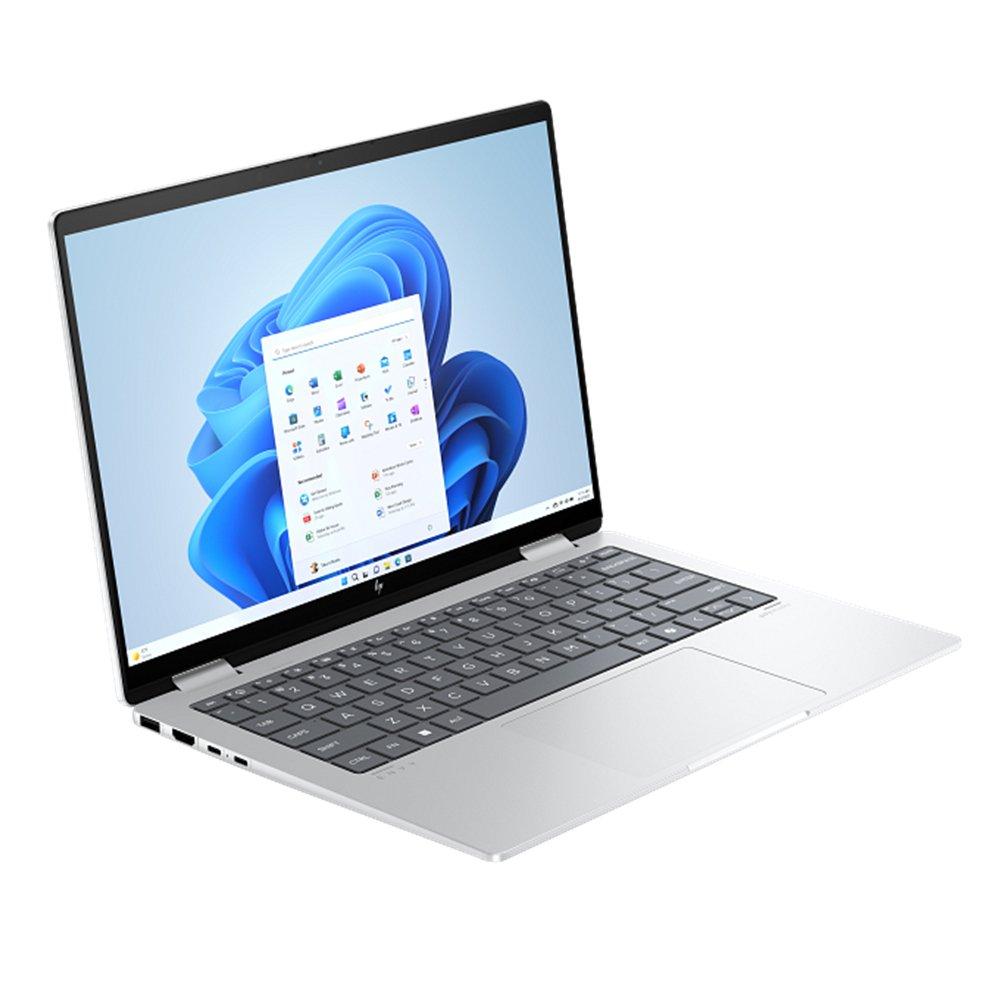HP Envy x360 2-in-1 Convertible Laptop, AMD Ryzen™ 7 8840HS, 16GB RAM, 1TB SSB, 14” OLD, AMD Radeon Integrated Graphics, Windows 11 Home, 14-fa0025ne - Silver