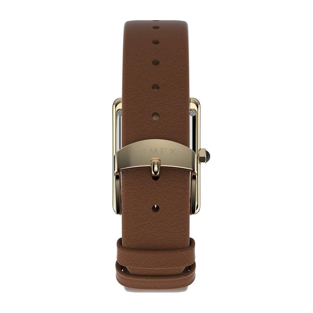 Timex Hailey Women’s Casual Watch, Analogue, 24mm, Leather Strap, TW2W63900- Gold-Tone