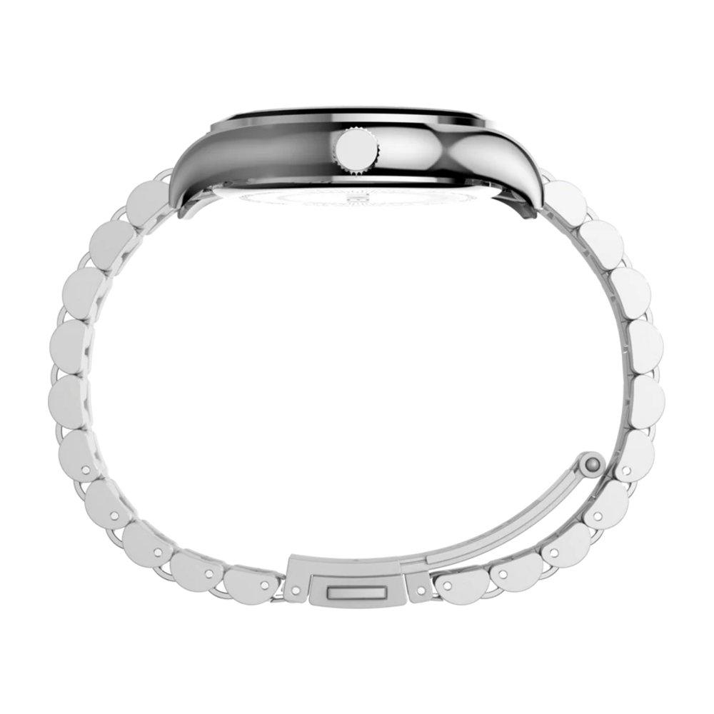 Timex Legacy Women Watches, Analog, 34mm, Stainless Steel Strap, TW2W85300 - Mother of Pearl 