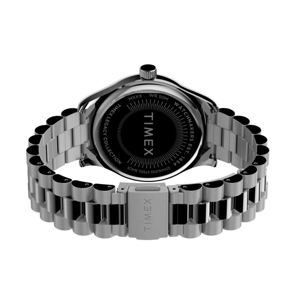 Timex Legacy Women Watches, Analog, 34mm, Stainless Steel Strap, TW2W85300 - Mother of Pearl 