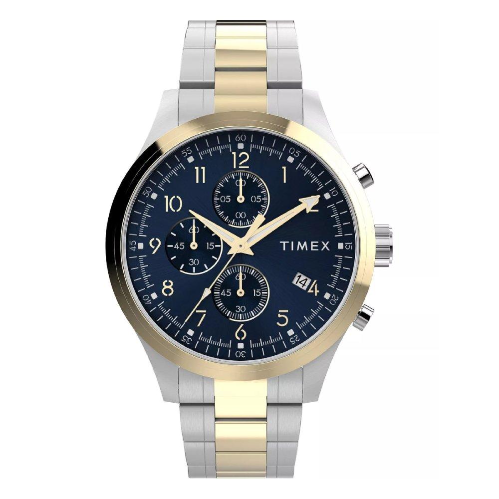 Timex Watch For Men 43mm Strap TW2Y01500 Stainless Steel