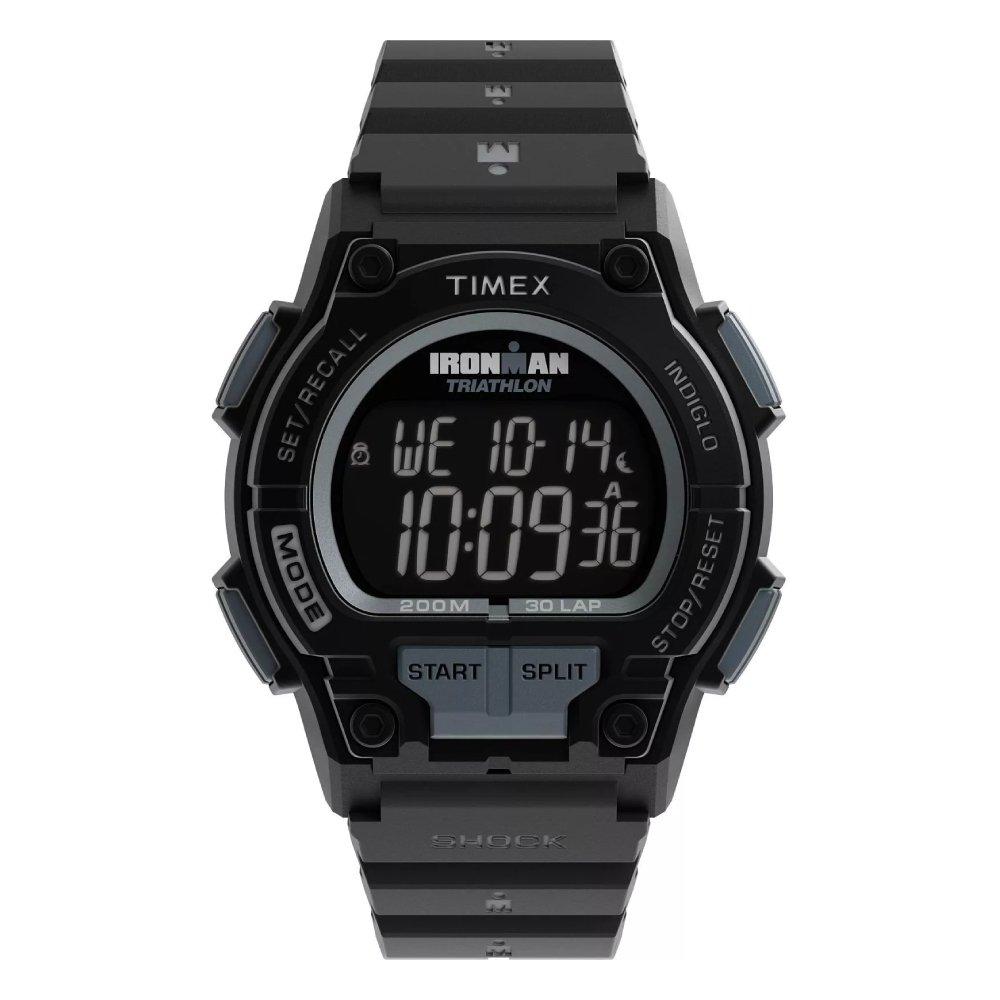 Timex Watch For Men 42mm 	Black Strap TW5M64800 Black