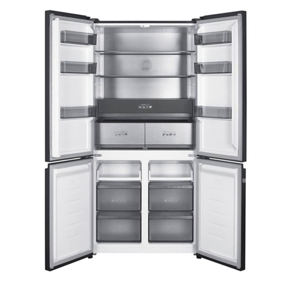 Wansa Four Door Refrigerator, 18 CFT, 505L, WRF505NF-X1BM25-C8 – Black