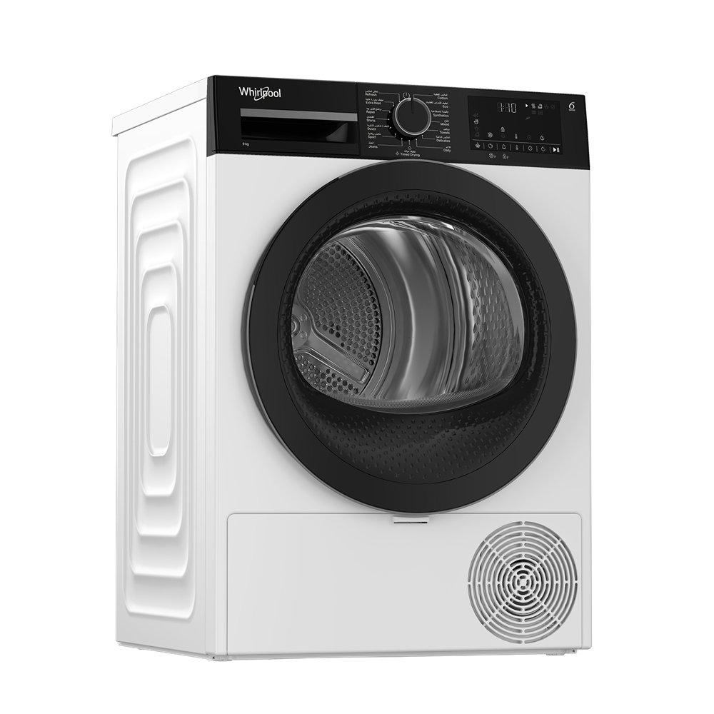 Whirlpool 9kg Heat Pump Dryer, WDH 092S WBME – White
