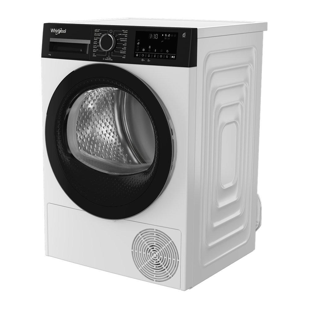 Whirlpool 9kg Heat Pump Dryer, WDH 092S WBME – White