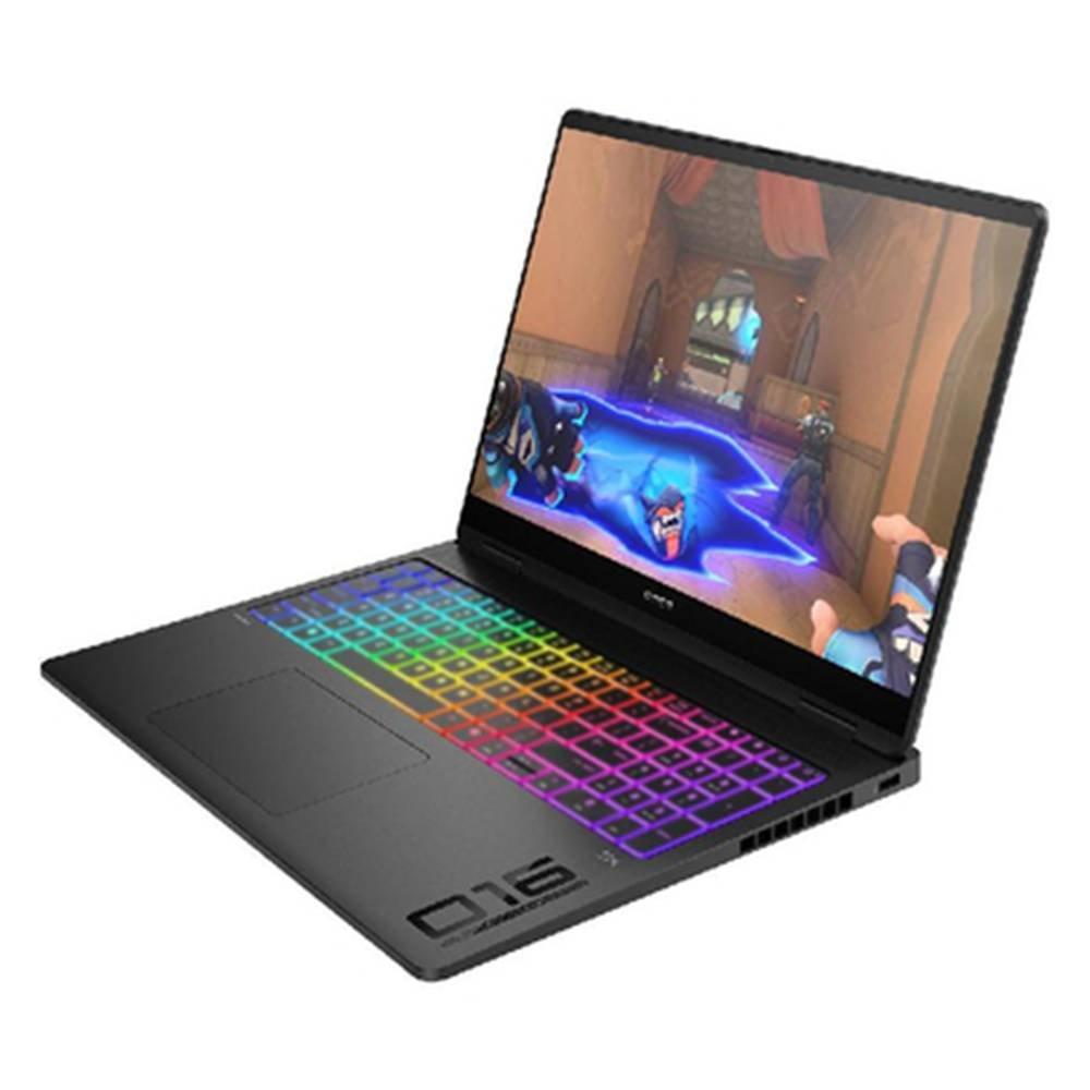 لابتوب الألعاب أومن ماكس من  هيوليت باكارد، إنتل كور ألترا 7، شاشة 16 بوصة، رام 32 جيجابايت،1 تيرابايت اس اس دي، إنفيديا جي فورس، ويندوز 11 هوم، 16-AH0012NE - أسود غامق