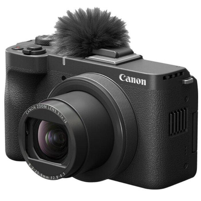 كاميرا كانون باور شوت في1 الرقمية من كانون، 22.3 ميجابكسل، 6390C001AA - اسود