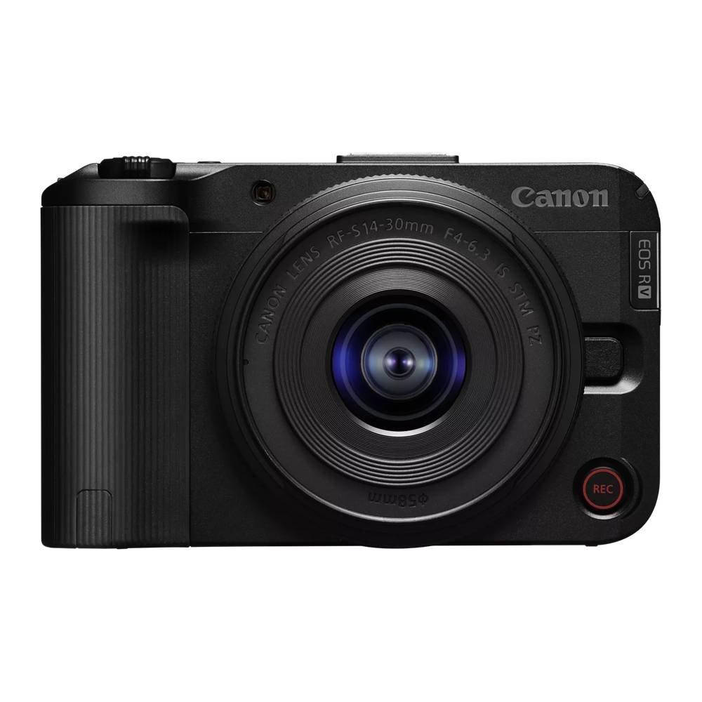 Canon EOS R50 V Mirrorless Camera Content Creator Kit with 14-30mm f/4-6.3 Lens - Black