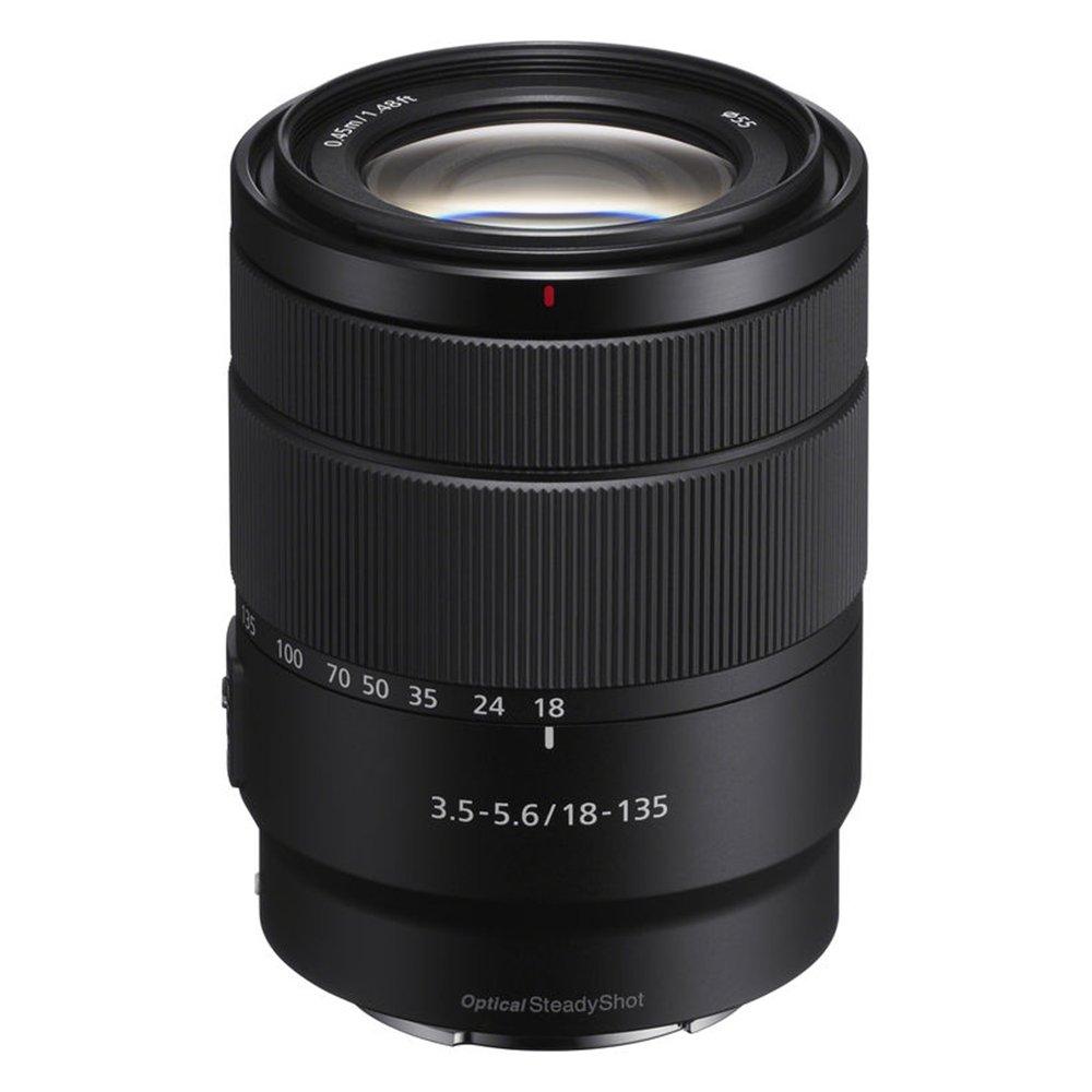عدسة سوني E 18-135 مم F3.5-5.6 OSS، SEL18135 - أسود
