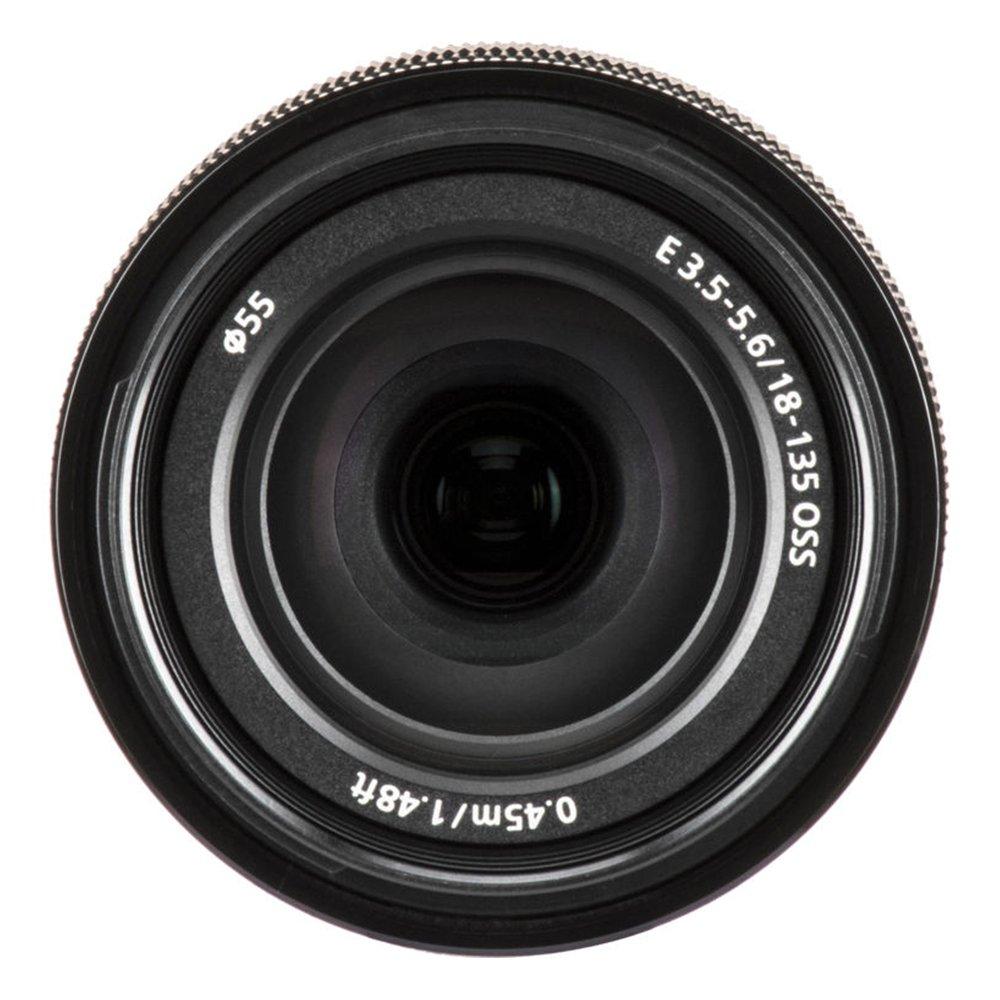 عدسة سوني E 18-135 مم F3.5-5.6 OSS، SEL18135 - أسود