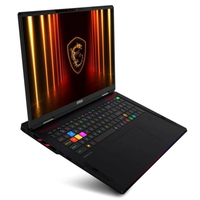 MSI Raider 18 HX AI A2XWIG Gaming Laptop,  Intel Core Ultra 9, 64GB RAM, 2TB NVME SSD, 18" UHD+ 120HZ, NVIDIA GeForce RTX 5080 16GB, Windows 11 Home - Black