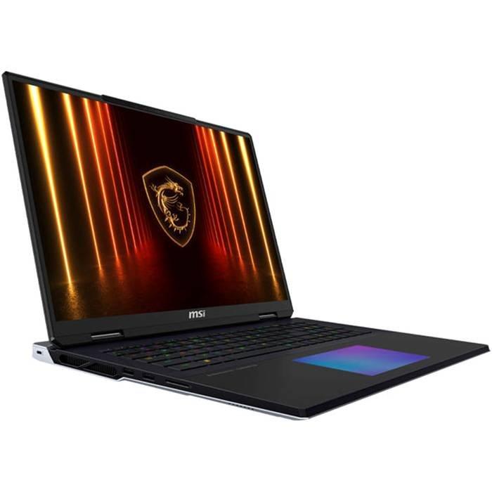 MSI Titan 18 HX Gaming Laptop, Intel Core Ultra 9 285HX, 64GB RAM, 4TB SSD, NVIDIA GeForce RTX 5090 24GB Graphics, 18" UHD+, 120Hz Windows 11 Home - Black