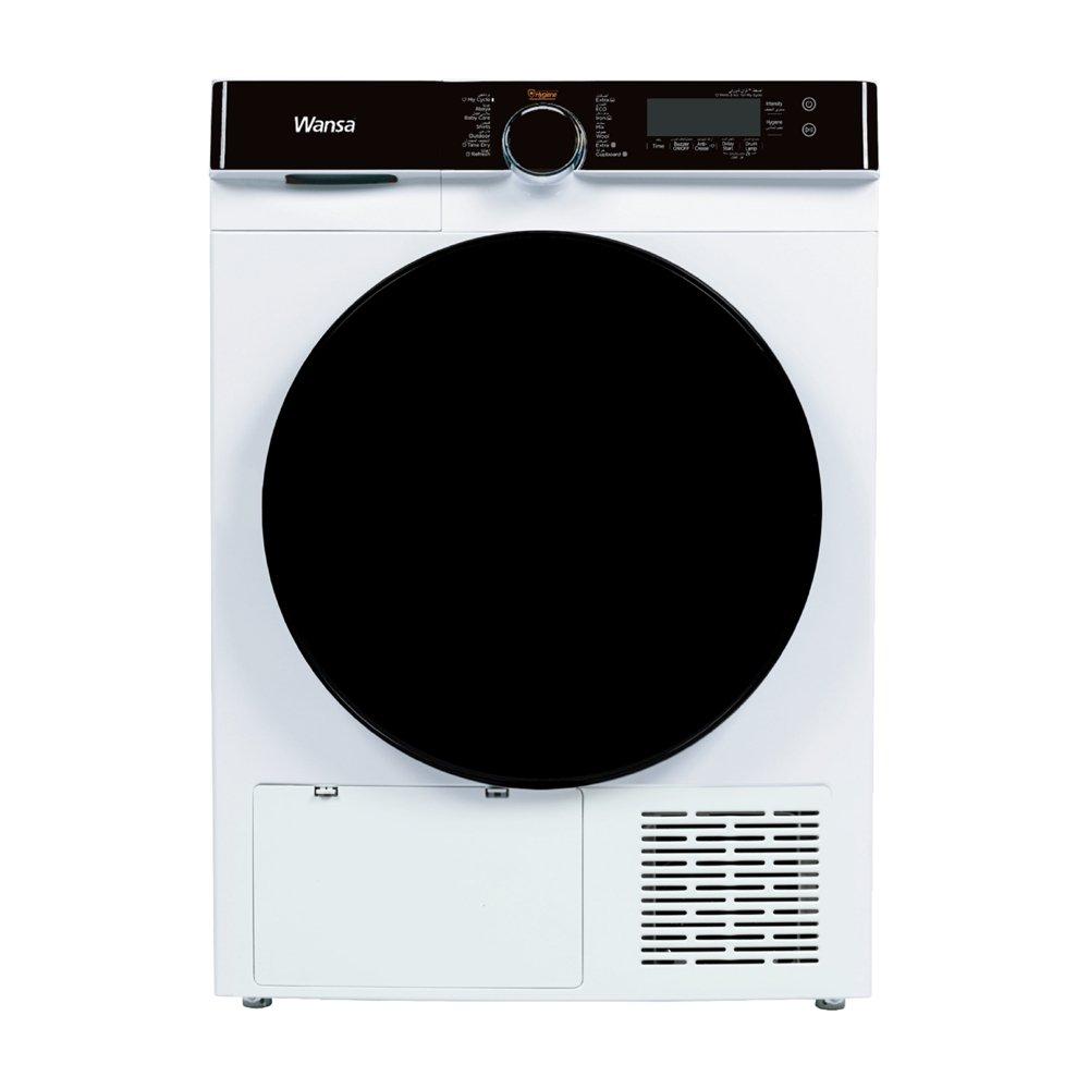 Wansa Set of 8kg Front Load Washer + Heat Pump Dryer + Stacking Unit