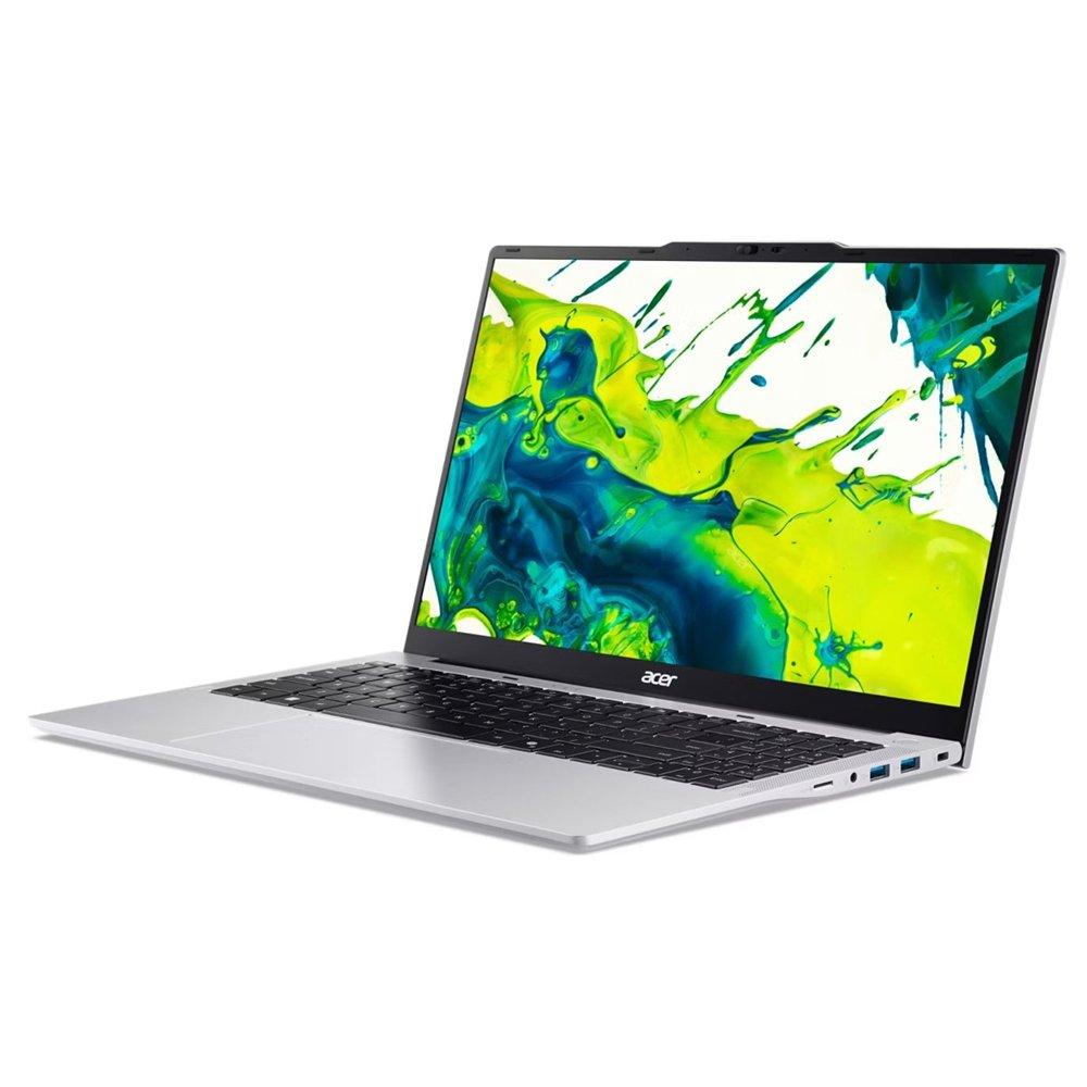 Acer Aspire Lite 15 Laptop, AMD Ryzen 7, 16GB RAM, 512GB SSD, Shared Graphics, 15.6” FHD, Windows 11 Home, AL15-61P-R7RE - Silver