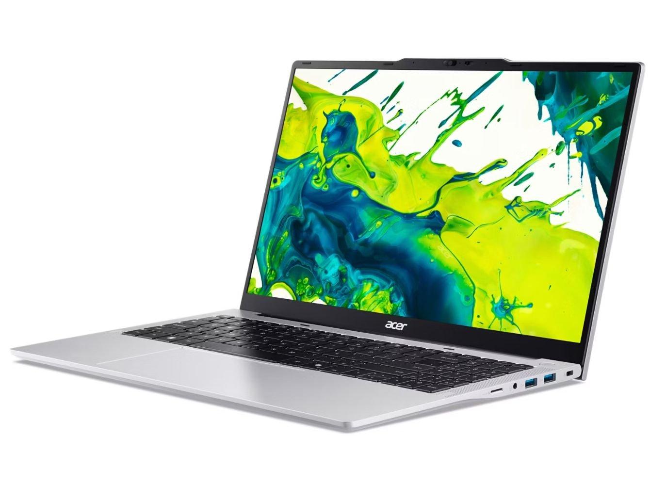 Acer Aspire Lite Laptop, Intel Core i7, 16 GB RAM, 1TB SSD, UHD 15.6", Windows 11 Home, AL15-72P-79LC - Silver