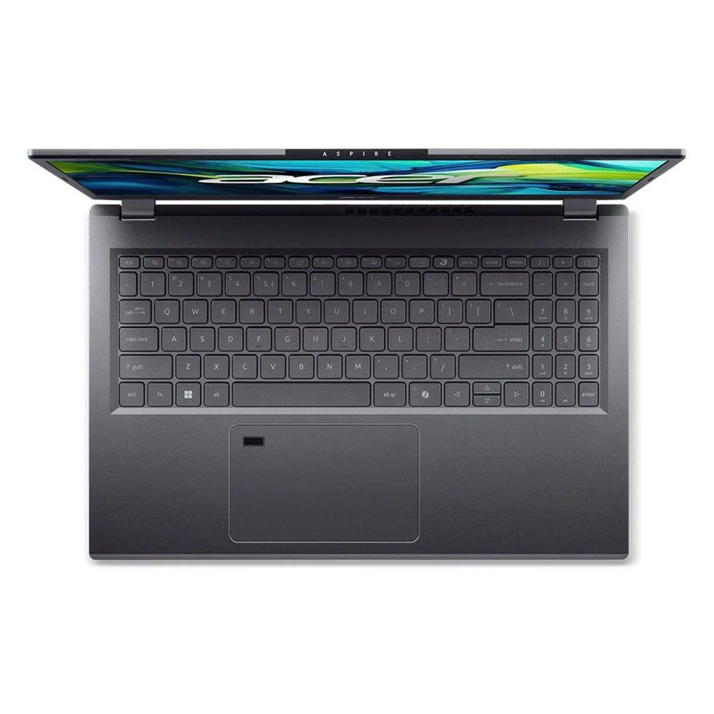 Acer Aspire 15 Laptop, Intel Core i9, 15.6", 16GB RAM, 1 TB SSD, Graphic Shared, Windows 11 Home, A15-51M-94UX - Steel Gray