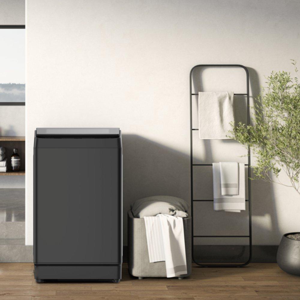 غسالة ملابس هايسنس تحميل علوي سعة 12 كجم WT3K1223UT رمادية