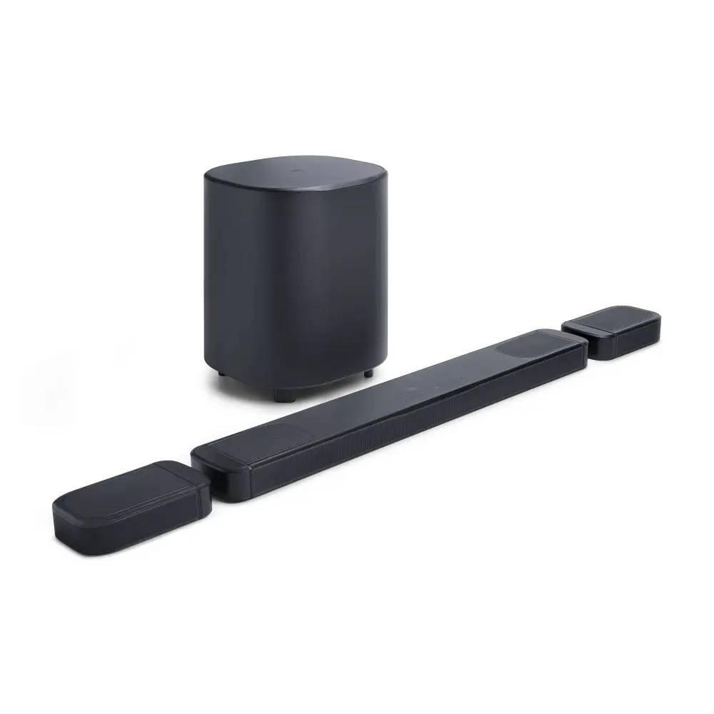JBL BAR 1000MK2 Dolby Atmos Soundbar, 7.1.4 Channel with detachable surround speakers - Black